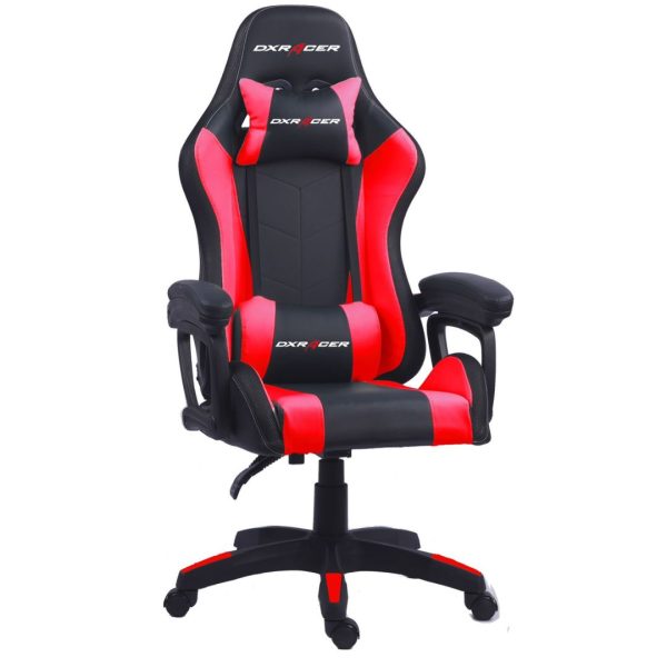 Dxracer Chaise gamer DXRacer Rouge avec Rgb